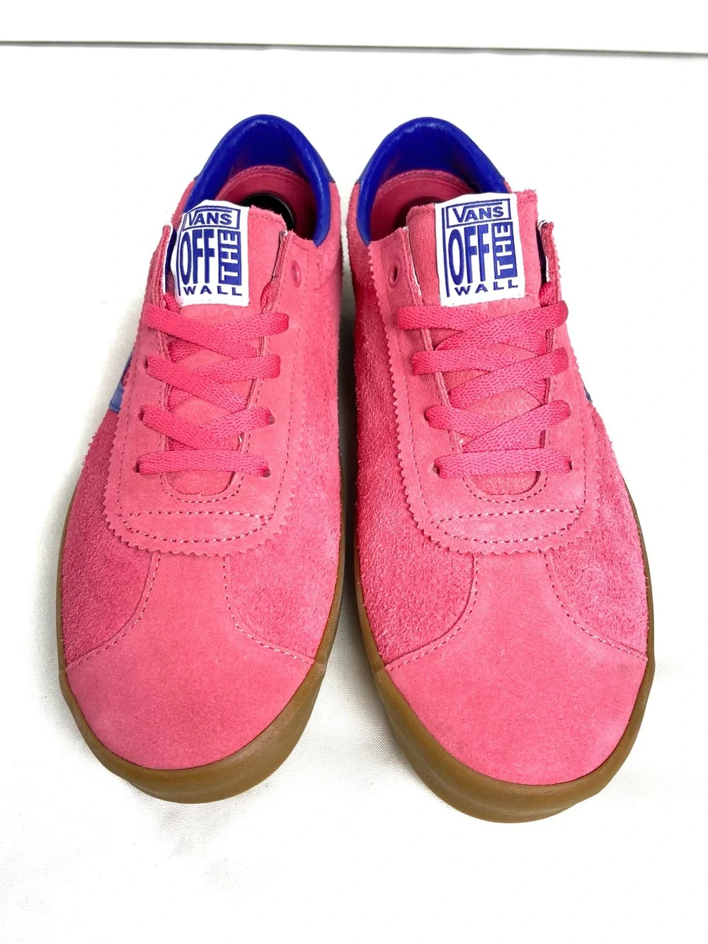 Vans Sport Low Bambino Honeysuckle Pink Gum Suede Men’s 10.5 751505 NWOB